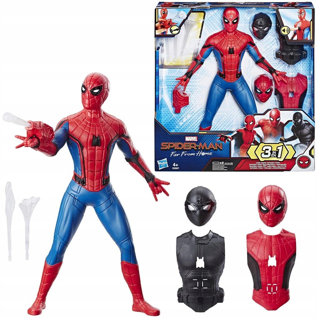 

Hasbro Duża Figurka Spiderman Dźwięki i Akcesoria