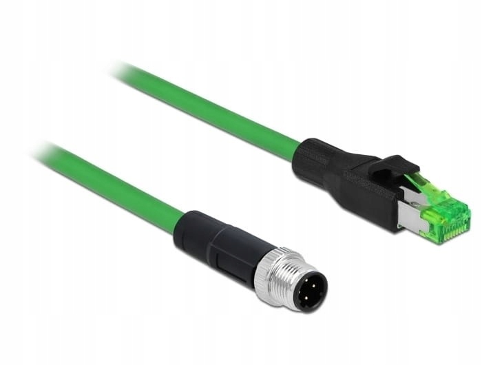 DeLOCK 85438 kabel sieciowy 2 m Zielony