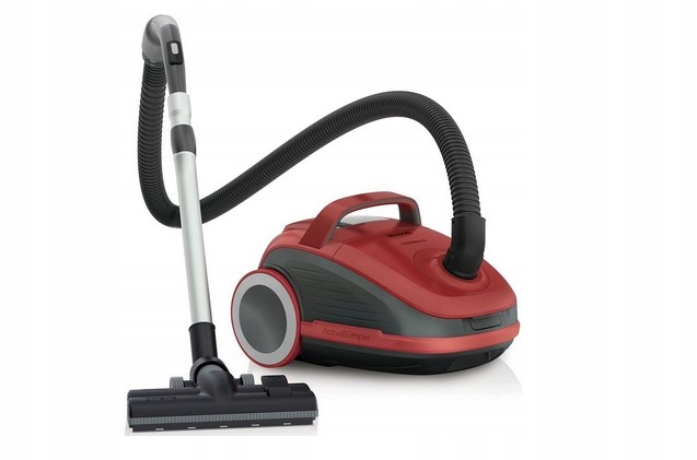 Odkurzacz workowy Gorenje VCEA21GPRRCY 700W Miękkie Kółka 3 L 10 m Czerwony