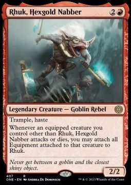 Rhuk, Hexgold Nabber (V.1) Magic
