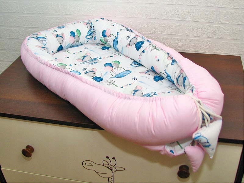 Kokon niemowlęcy, kojec dwustronny, gniazdo 2w1 Marka inna marka