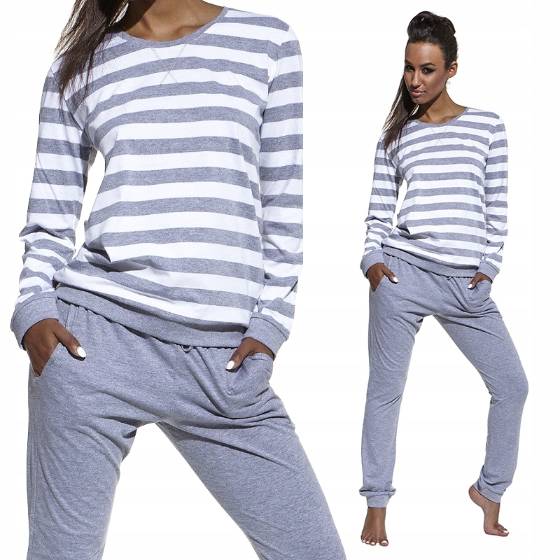 Cornette 634/30 Molly Dámské pyžamo s dlouhým rukávem, velikost S