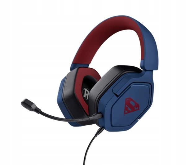 Headset Trust Gxt 492SM Carus Superman modrý