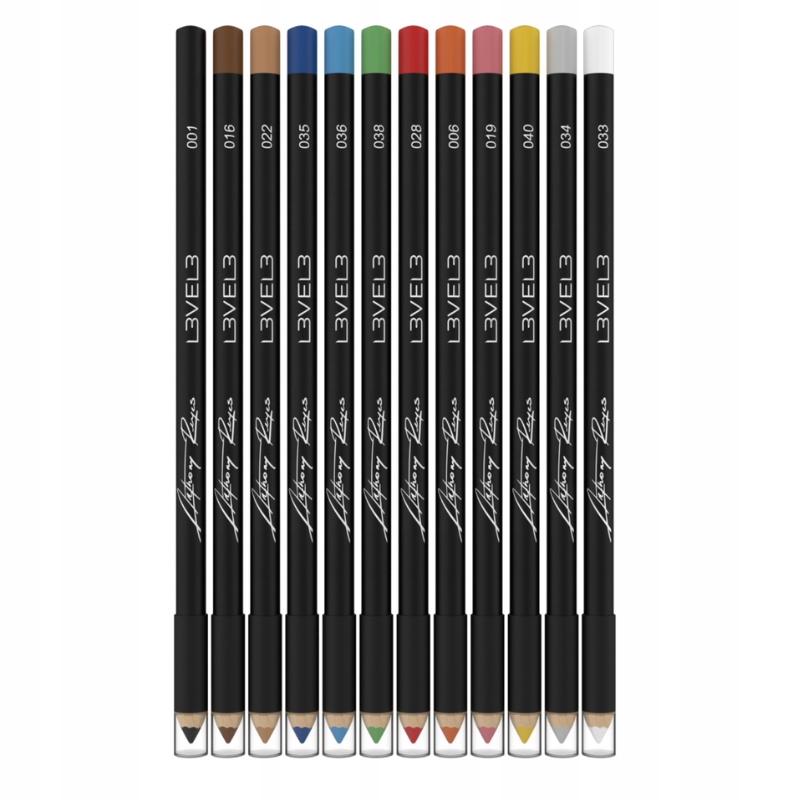 L3VEL3 Sada Liner 12 ks pastelek různé barvy