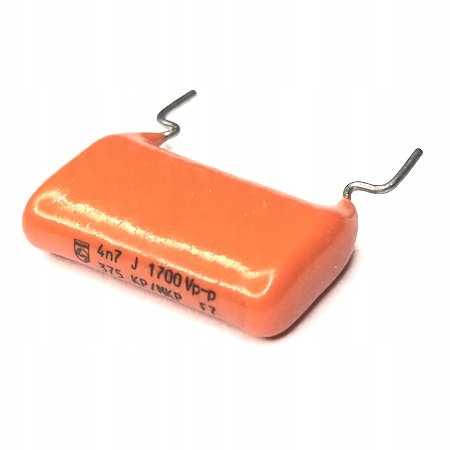 Kondensator 4,7nF, 1700V, Kp/mkp, Philips 2szt