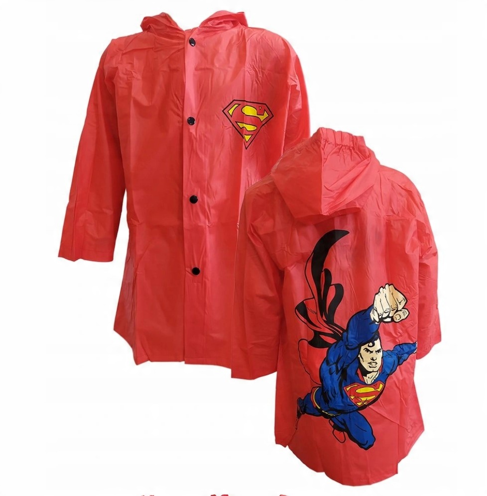 

Płaszcz dziecięcy przeciw deszczowy Superman