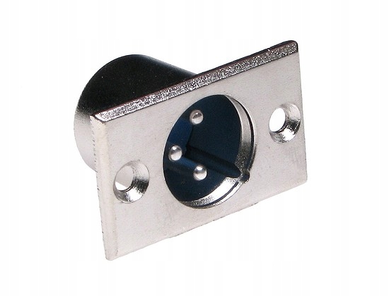 

Wtyk Xlr Mikrofonowy 3 Pin Montaż Do Obudowy