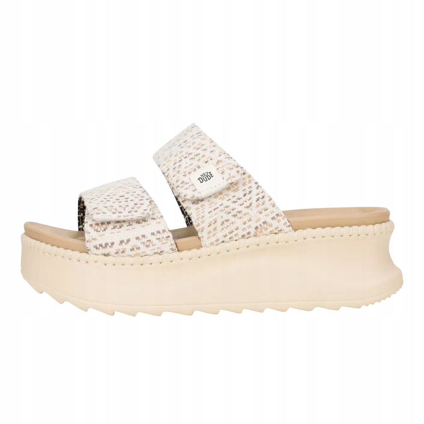 HeyDude Dámské boty Nazouváky Platform Delray Slide Surf Baja 37