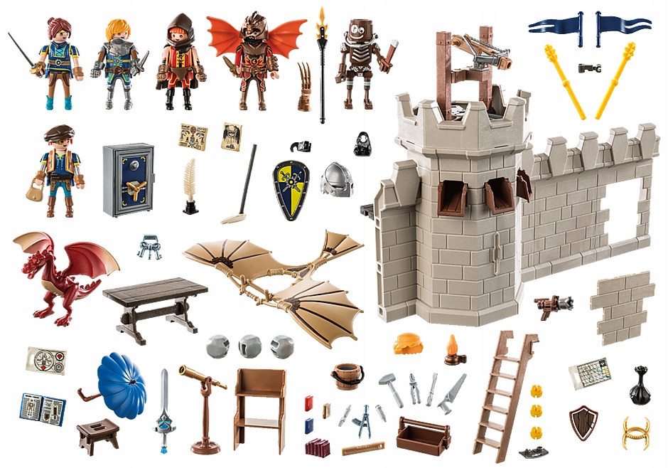 PLAYMOBIL 70778 KALENDARZ NOVELMORE WARSZTAT DARIO Typ klocki konstrukcyjne
