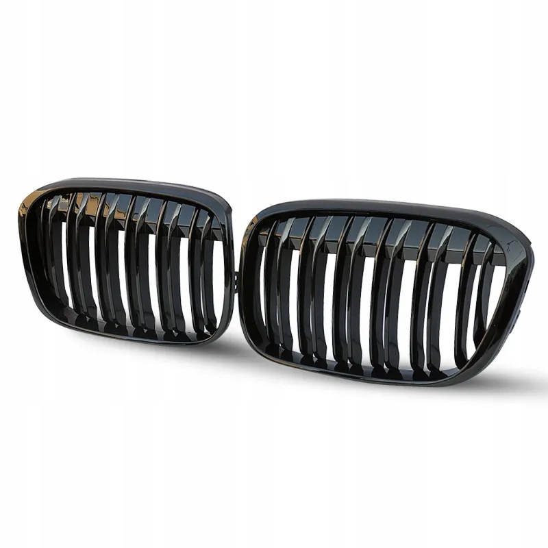 Ledvinky Gril bmw X1 F48 2015+ Lesk Černé 2 Žebra