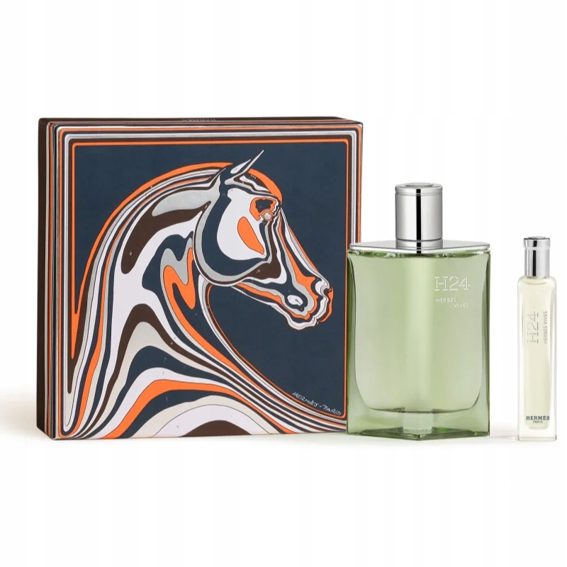 Hermès H24 Herbes Vives Edp plnitelný 100 ml Edp Mini 15 ml M