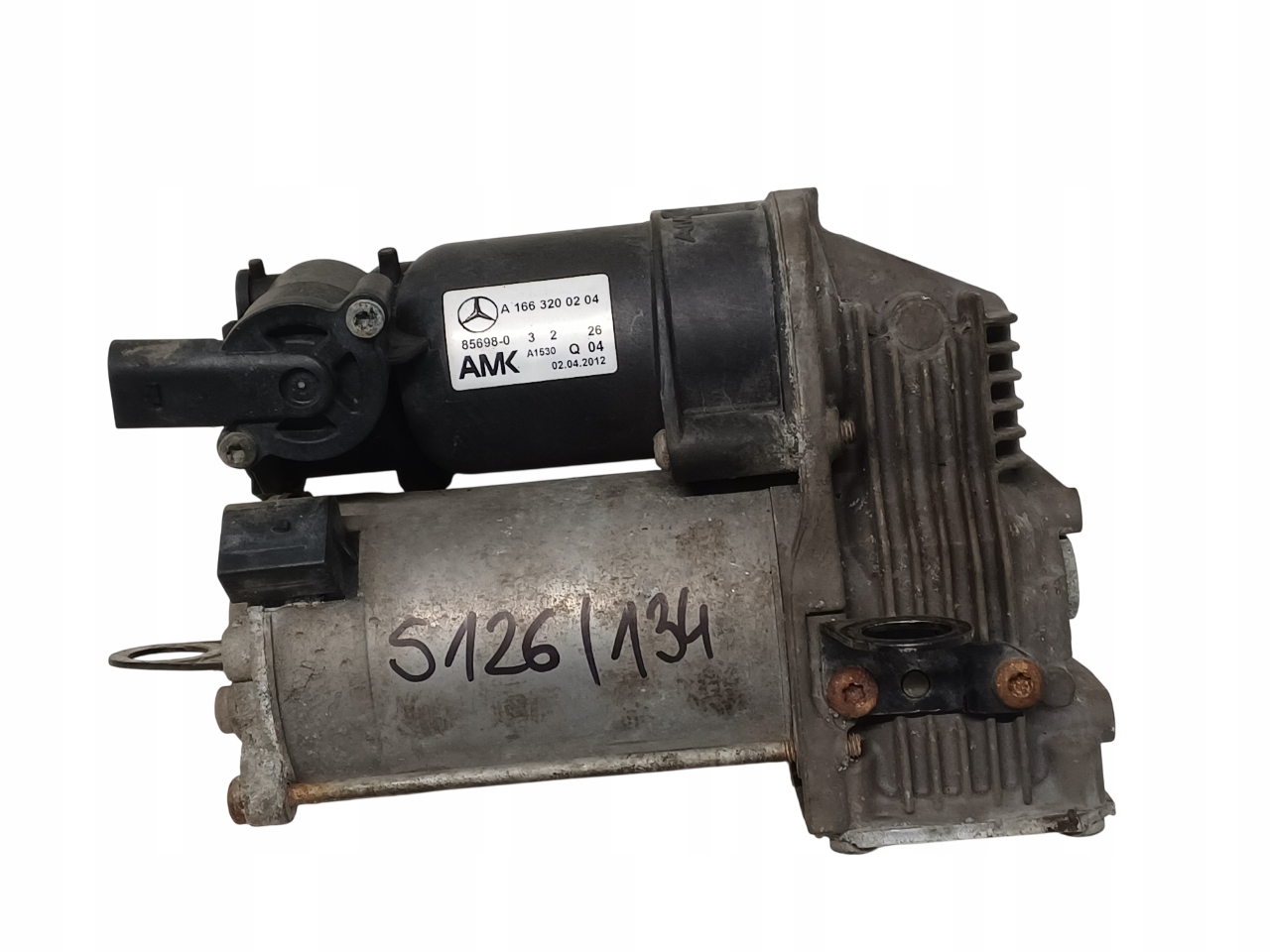 MERCEDES GLE W166 15- KOMPRESOR ZAWIESZENIA A1663200204