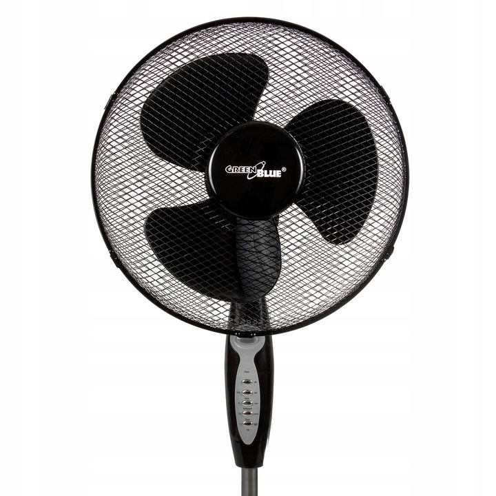 WIATRAK STOJĄCY WENTYLATOR Z PILOTEM PODŁOGOWY Sterowanie zdalne