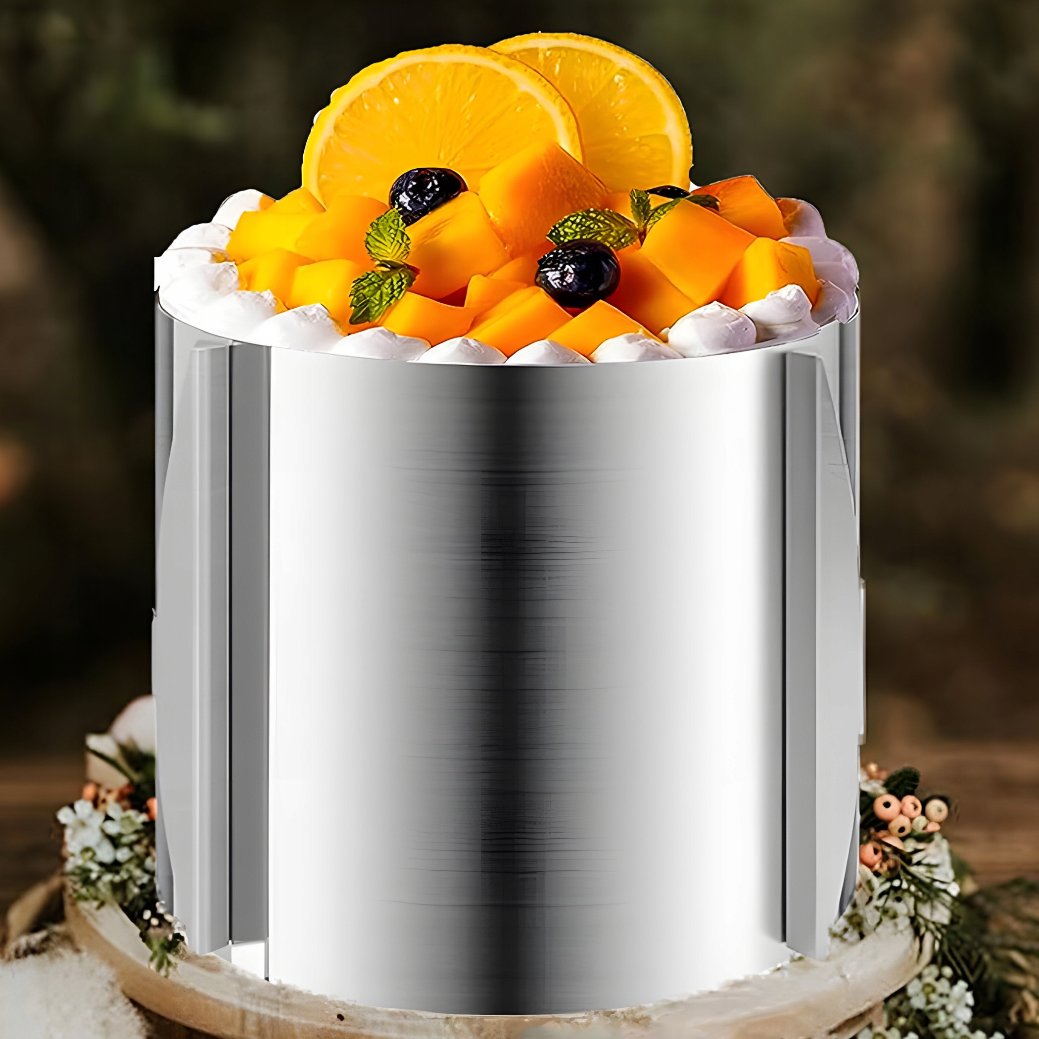 RANT DO TORTU REGULOWANA OBRĘCZ TORTOWNICA WYSOKOŚĆ 15 CM ŚREDNICA 16-30 CM Kod producenta OR1150