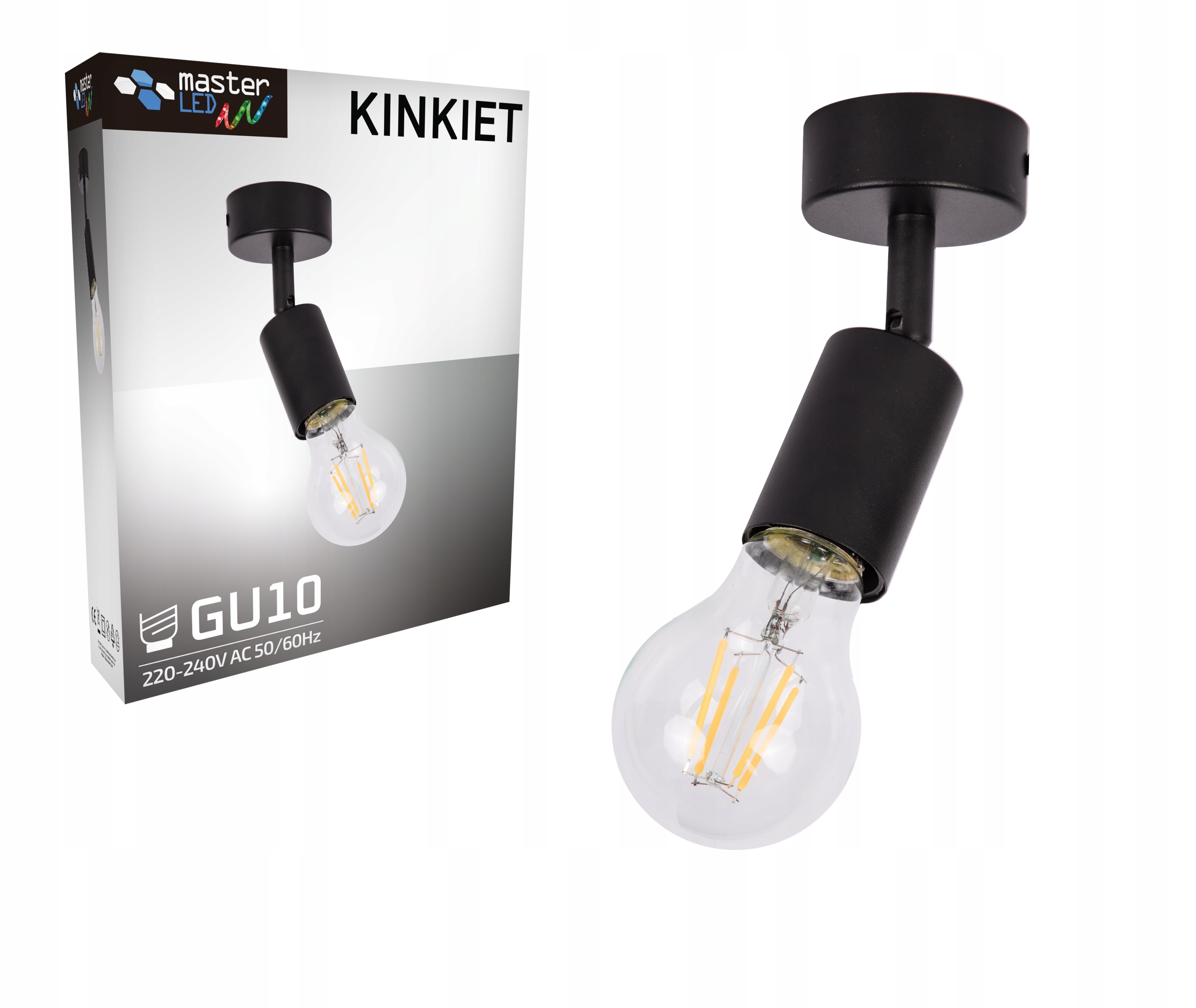 OPRAWA HALOGENOWA GU10 LED SUFITOWA SPOT LAMPA KINKIET