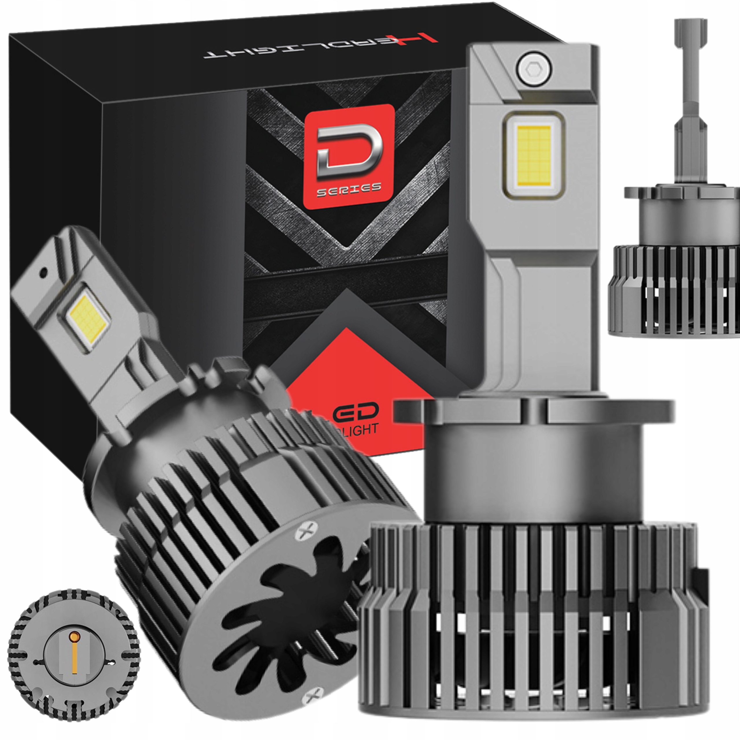 Žiarovky D4S/D4R Led Horáky Žiarovky 12V Homologácia Canbus Biele Silné 170W