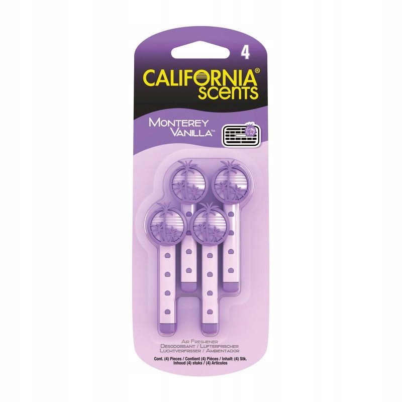 CALIFORNIA SCENTS ZAPACH VENT STICK MONT VANILL