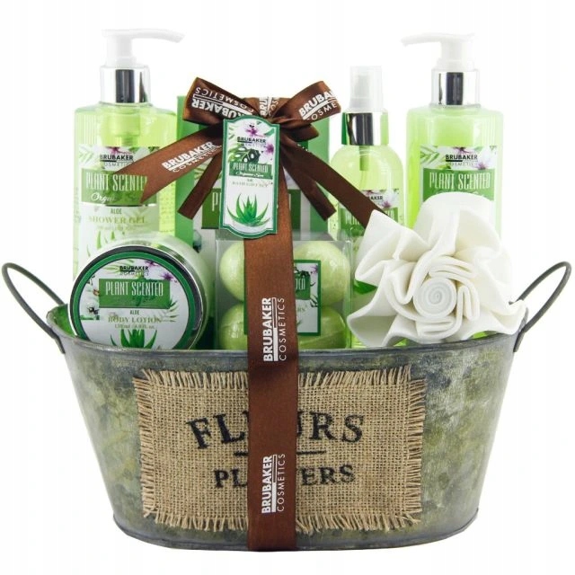 Brubaker dárková kazeta vanička Aloe Vera 10dílná /No.7/
