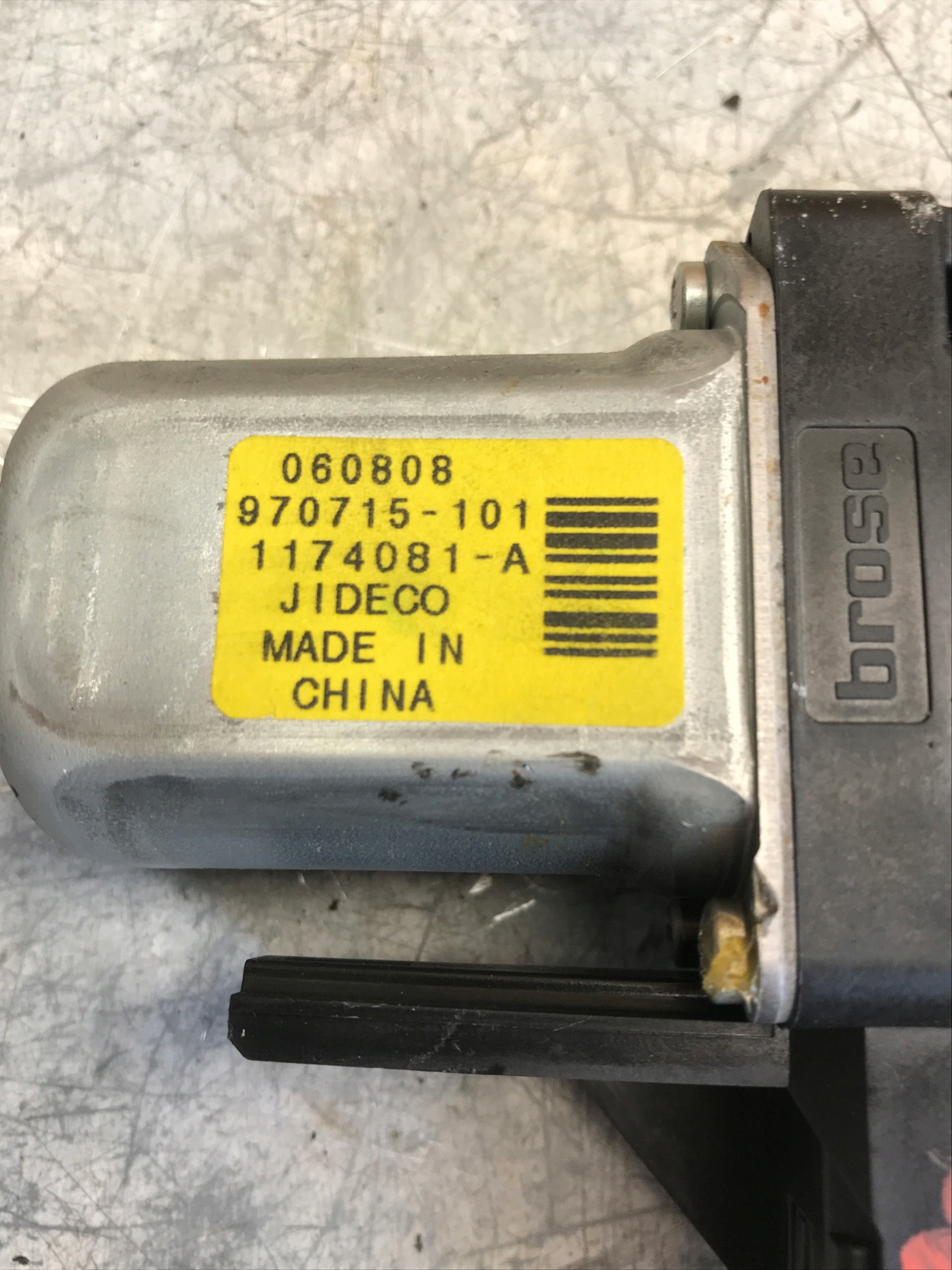 mini motor windows left rear part VOLVO S80 970715