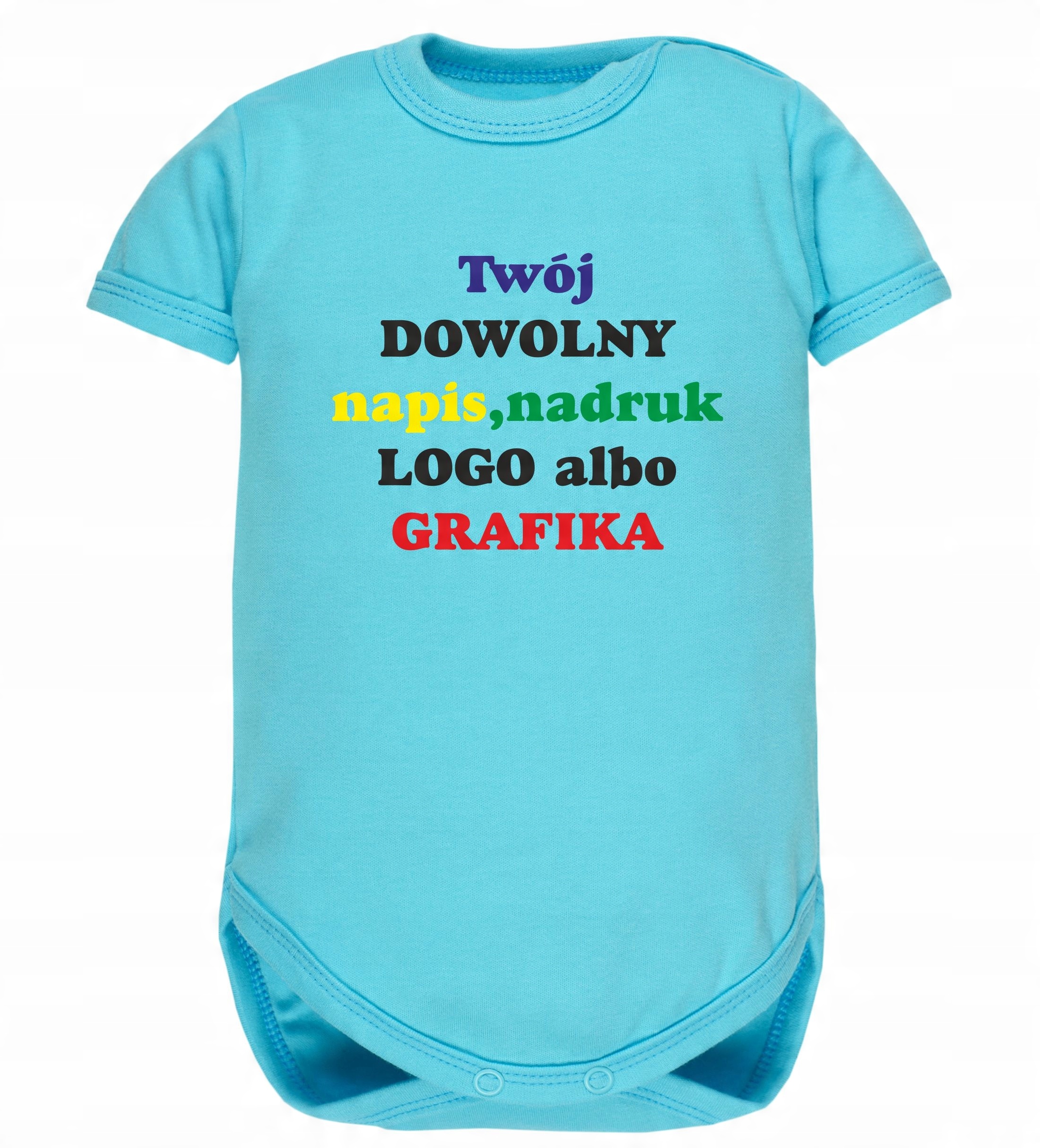 

Body z dowolnym nadrukiem, Twój nadruk, Twoje logo