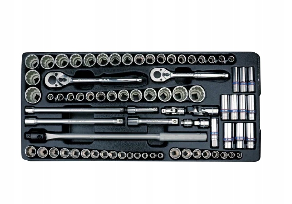 ZESTAW NASADEK 3/8'' + 1/2'' 78cz. King Tony