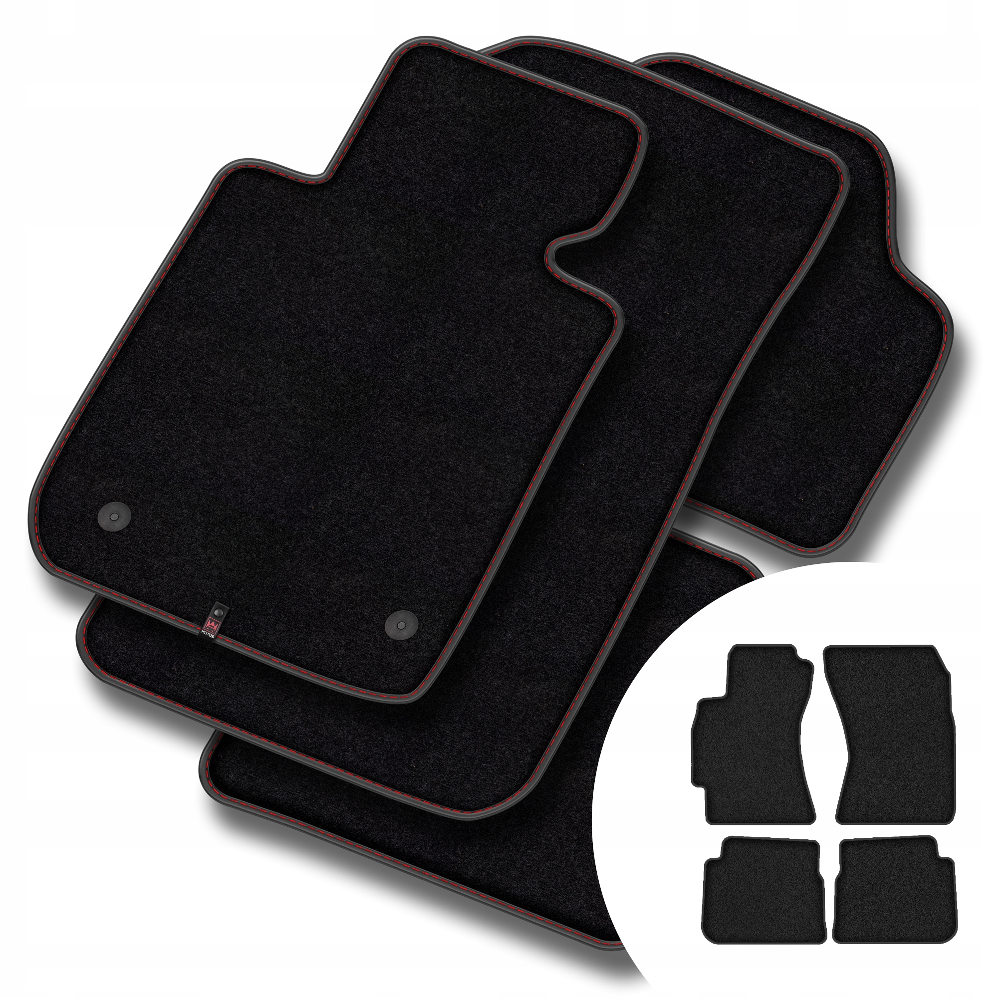 Velurové koberce Premium pro Subaru Forester III Sh 2008-2013