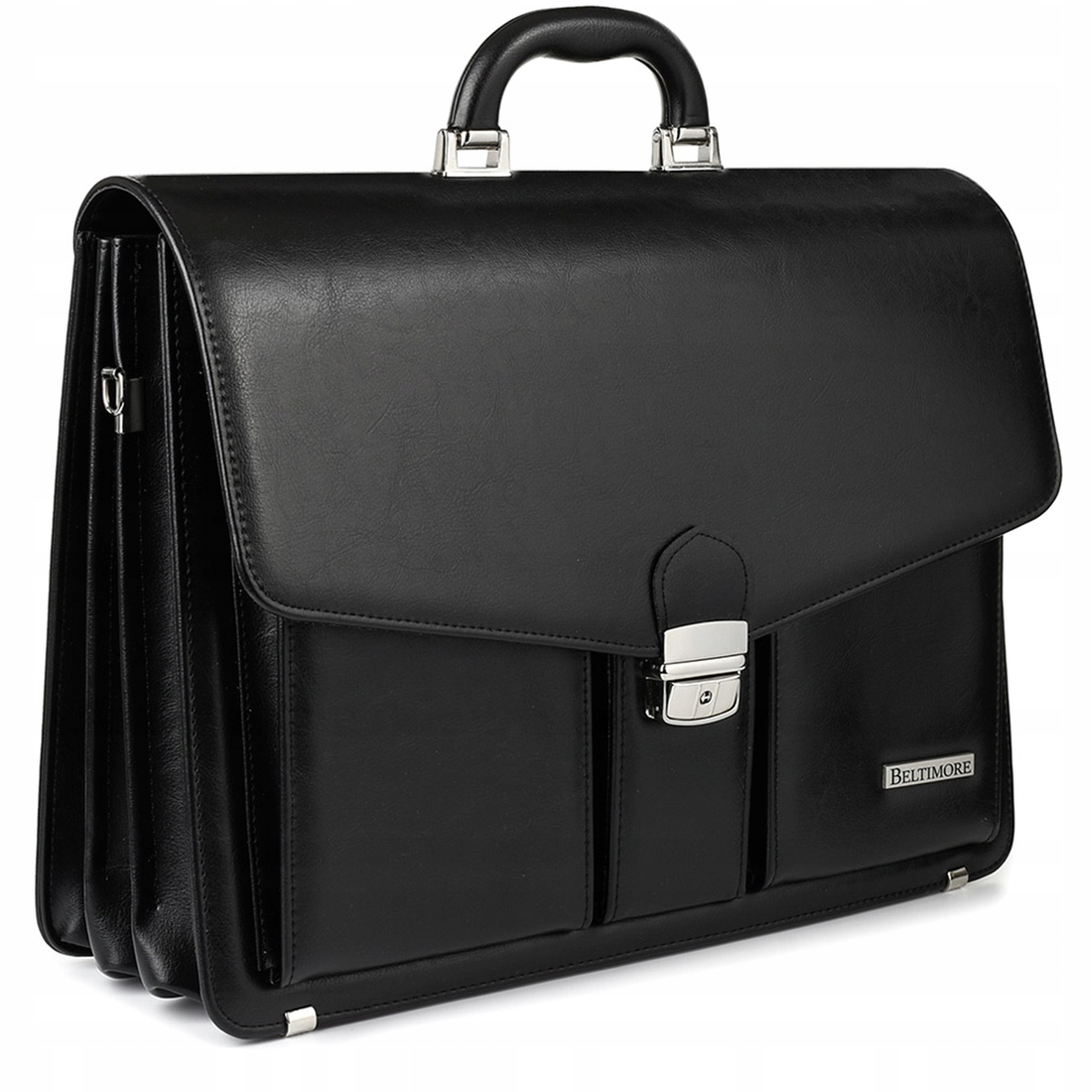 Pánská aktovka elegantní prostorná na dokumenty neseser XL Beltimore