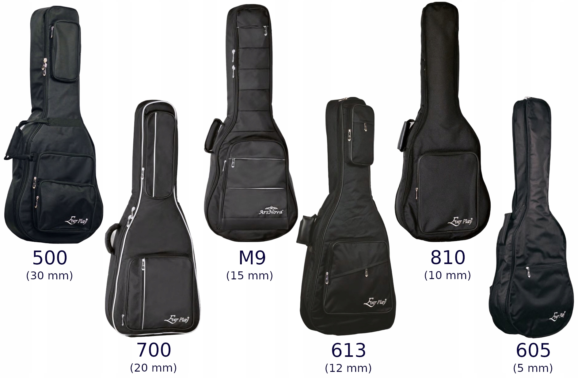 700B Prestige pokrowiec na gitarę basową Pianka 20 mm Ever Play Przeznaczenie gitara basowa