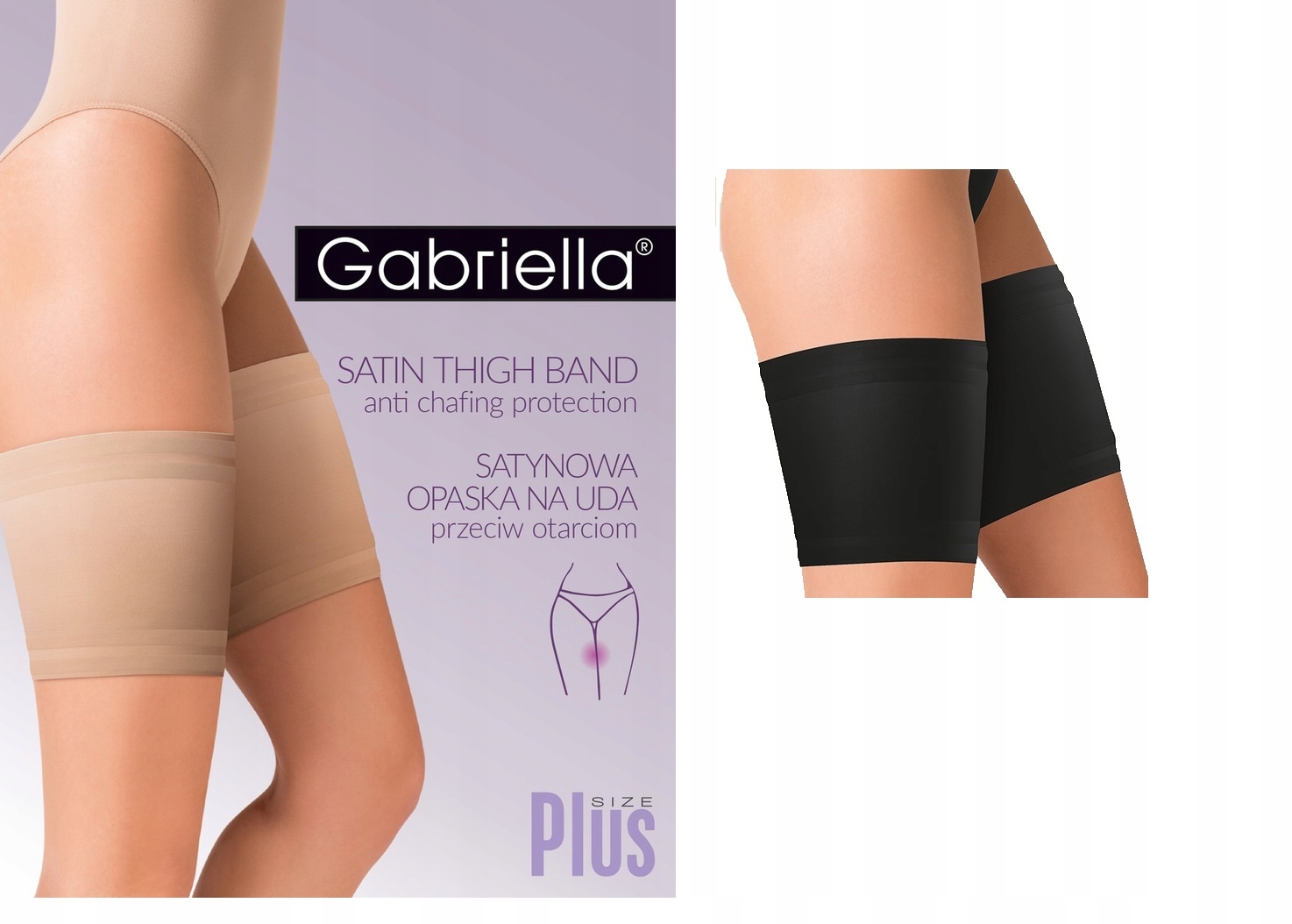 

Gabriella Satin Opaska na uda przeciw otarciom 5/6