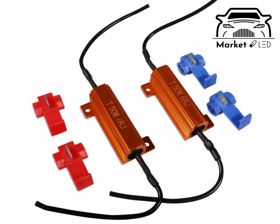 Rezystor Filtr LEDCANBUS H7, H1, H4, HB4, H11, H8 Producent inny