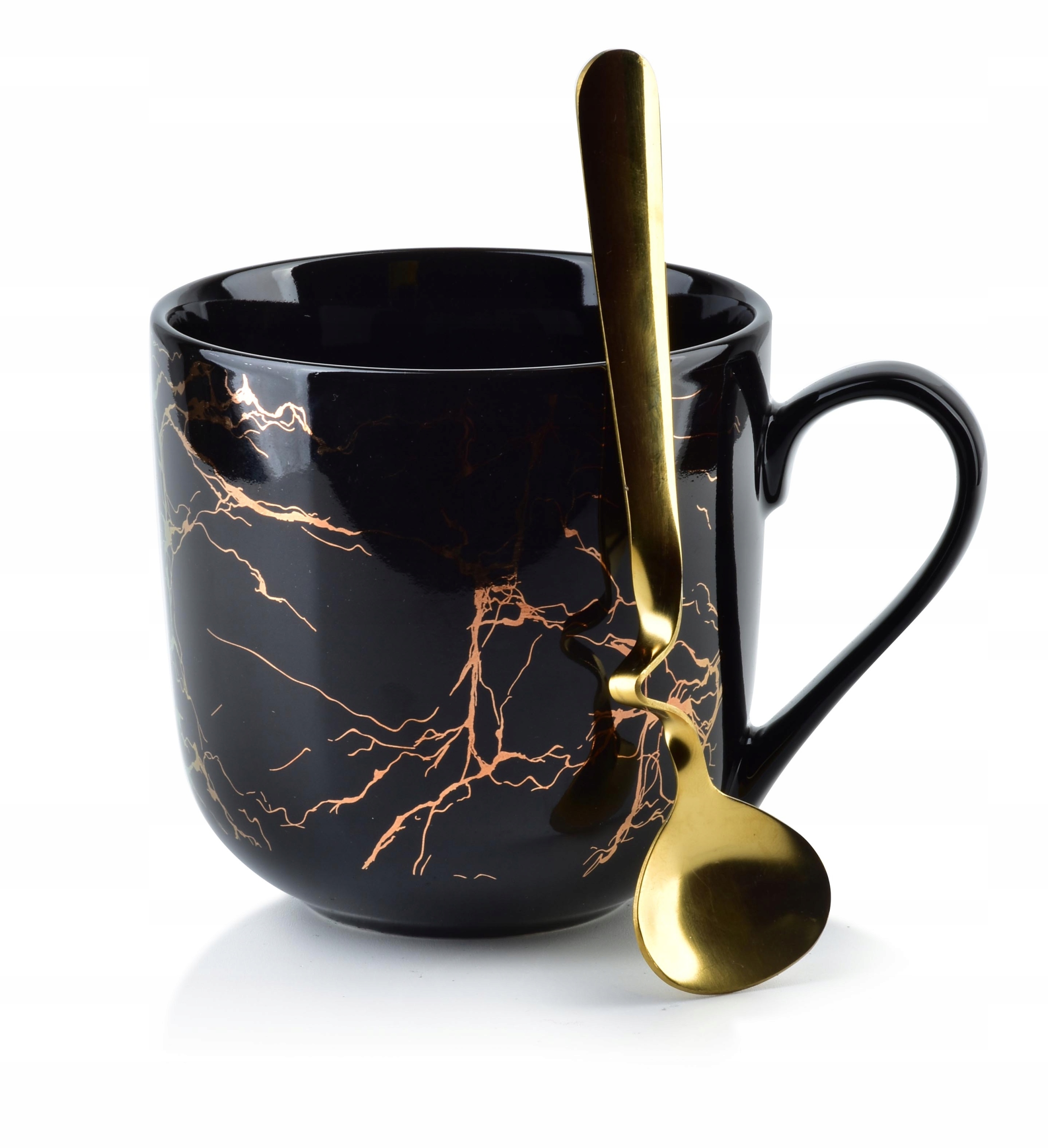 

kubek Mondex 480ml Lola Marble z łyżeczką