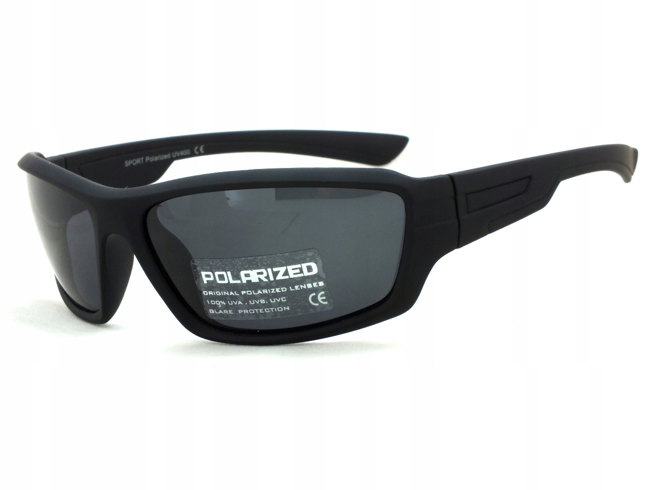 OKULARY MĘSKIE POLARYZACYJNE SPORTOWE Z FILTREM UV
