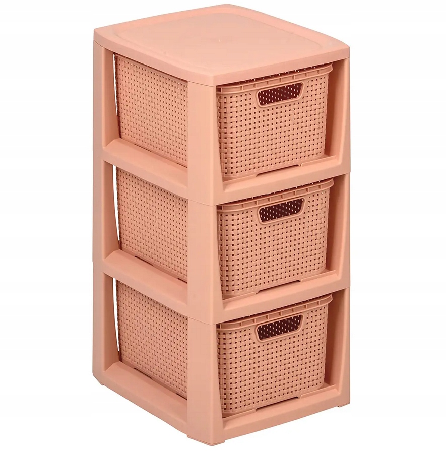 SZAFKA DO ŁAZIENKI UNIWERSALNY REGAŁ 3 PÓŁEK Wysokość mebla 48.5 cm