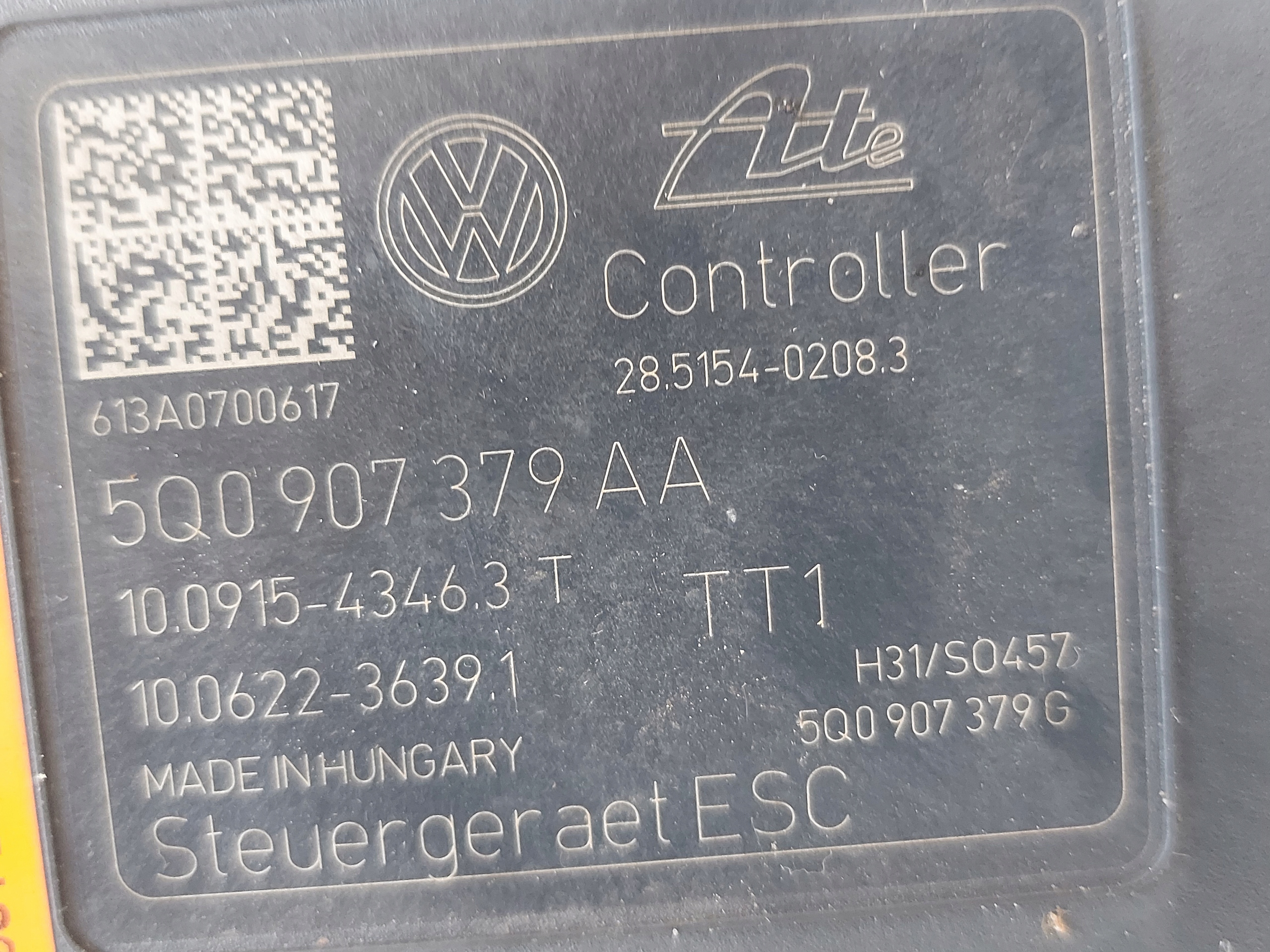 pumpa ABS GOLF VII 2014R 5Q0907379AA