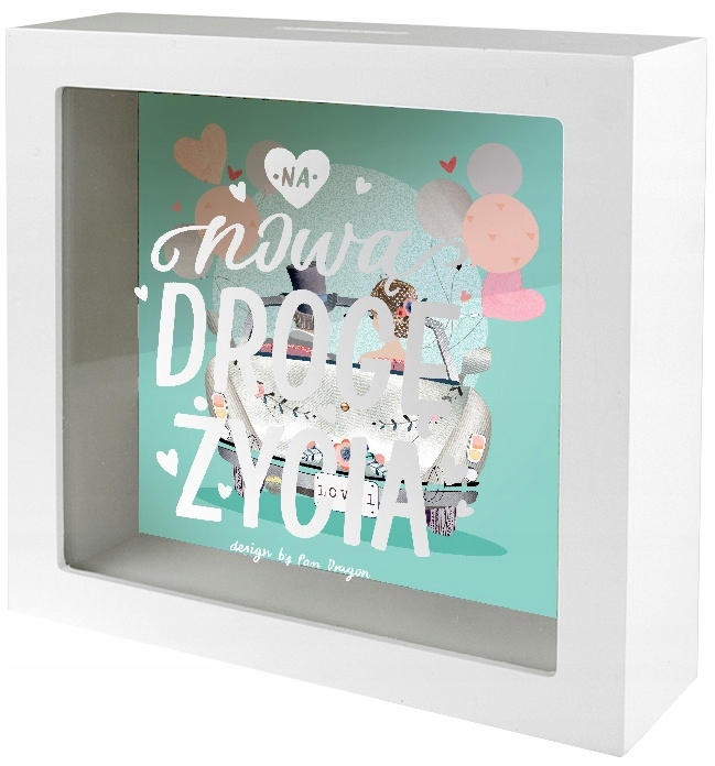 

Skarbonka Na Nową Drogę Życia Dla Młodej Pary Ślub