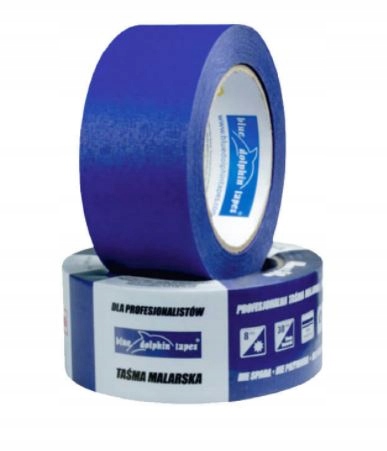 Taśma malarska NIEBIESKA BLUE DOLPHIN 30mm/50m Marka Blue dolphin