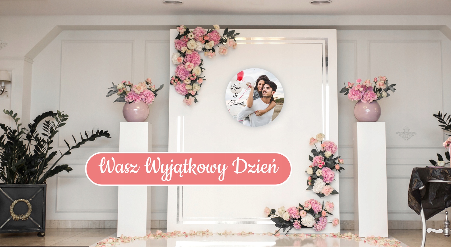 Tablica powitalna na WESELE zestaw 2 sztuki Marka inna