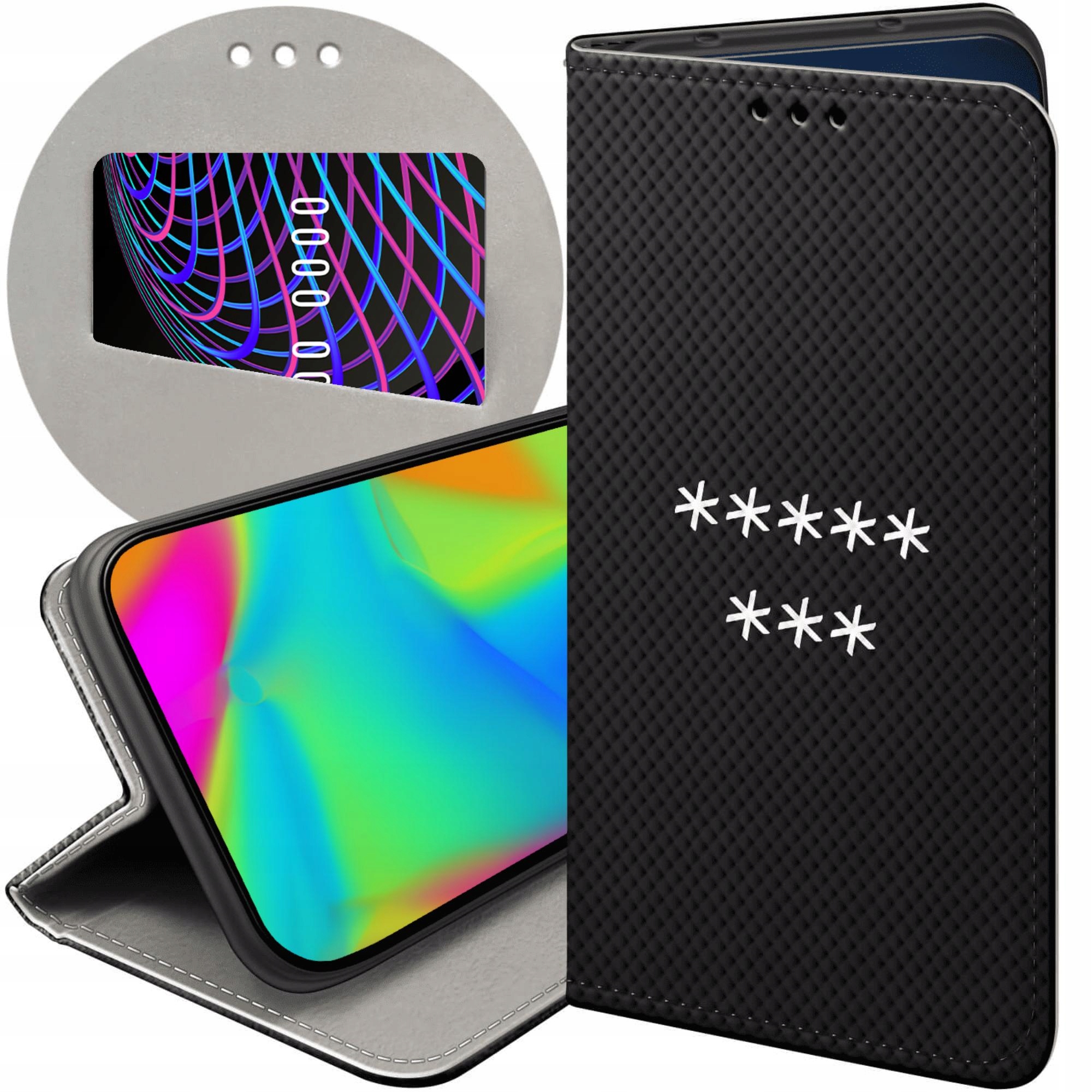 Etui Z Klapką Do Samsung Galaxy S24 Fe Z Napisami Napisy Teksty Case