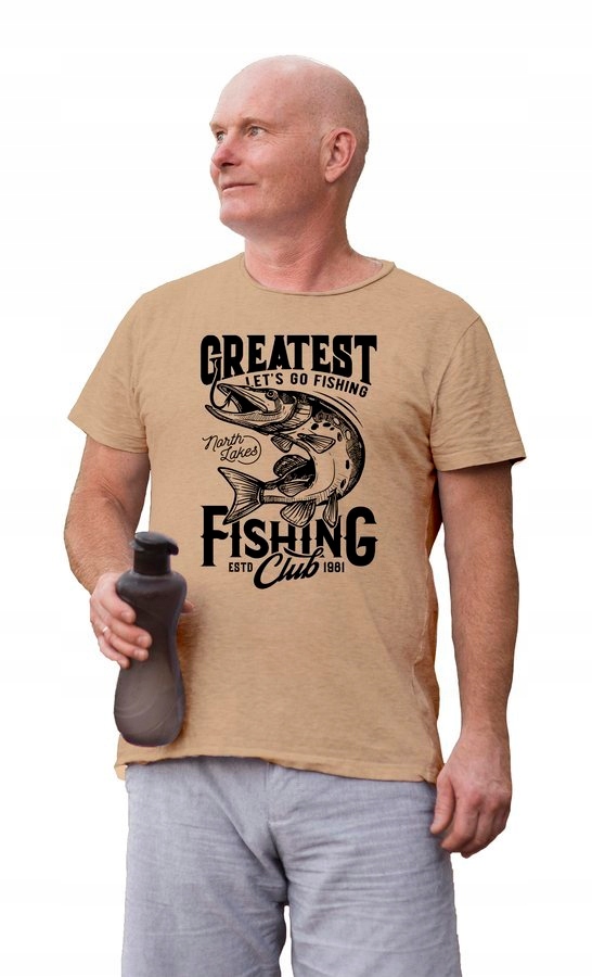 

Koszulka męska Greatest Fishing Club t-shirt 2XL