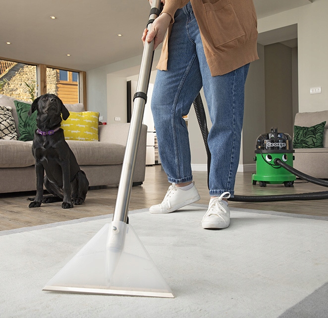 Mocny odkurzacz piorący do ekstrakcji NUMATIC GVE 370 GEORGE 4w1 z PŁYNEM Model George