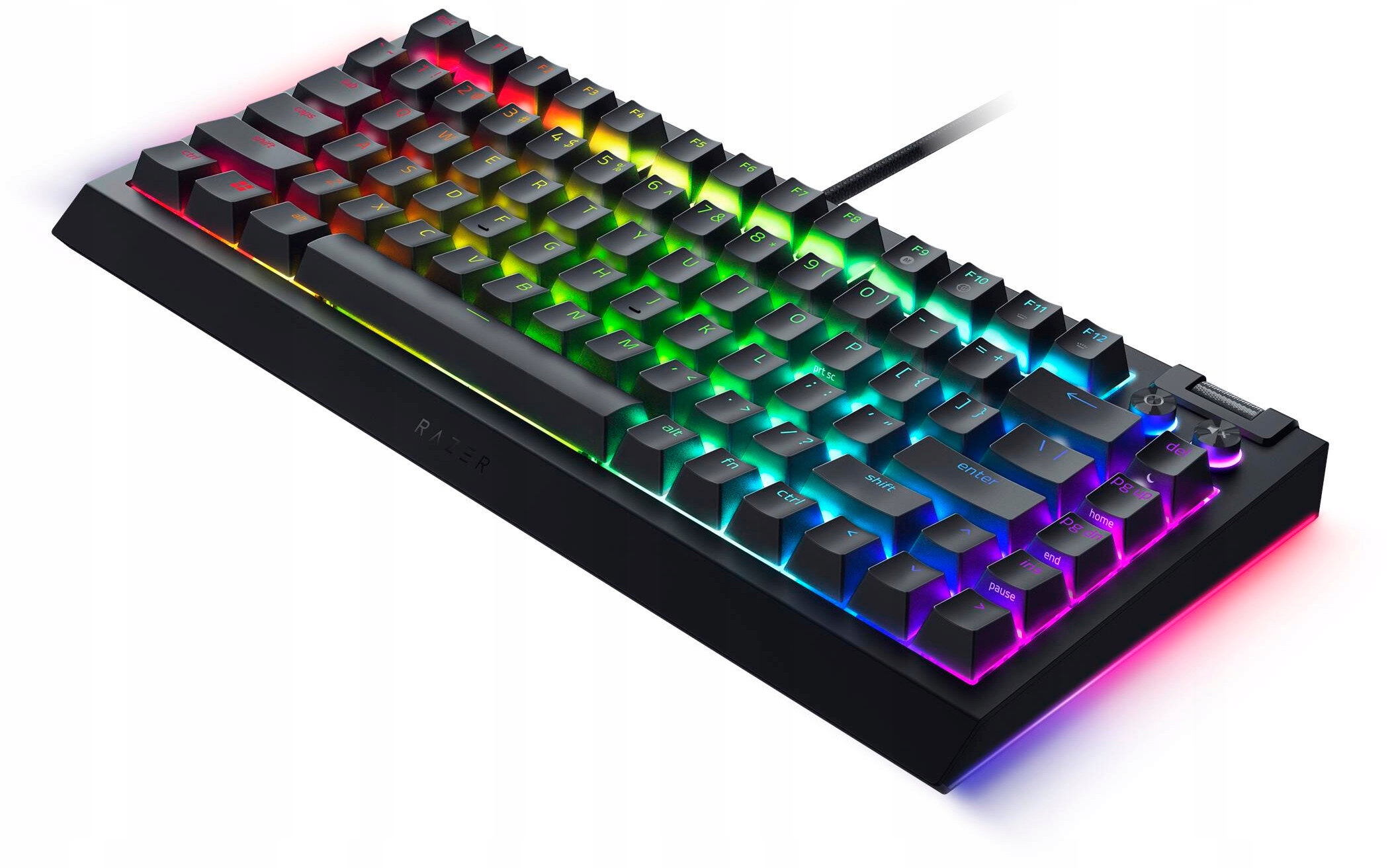 Razer Klawiatura Gamingowa BlackWidow V4 75%, Uk?ad US ISO — 8