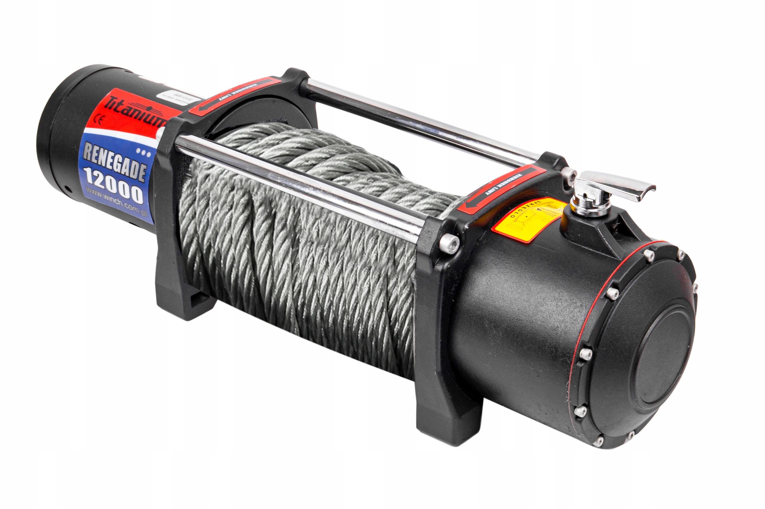 WYCIAGARKA WCIAGARKA TITANIUM RENEGADE 12000LB 12V Tow capacity 12000 lb