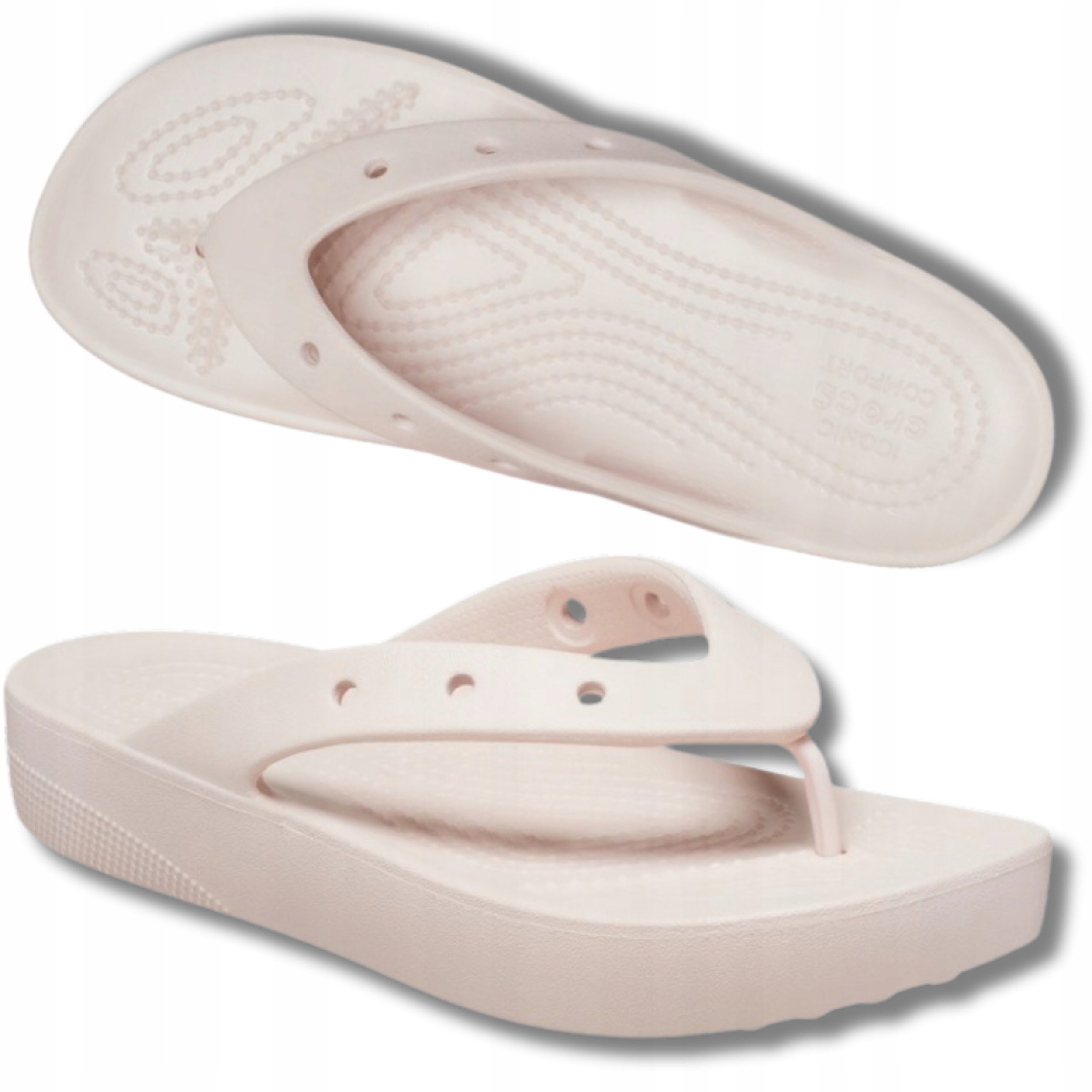 Dámské Žabky Nazouváky Crocs Pohodlné Nazouvací Na Platfoemu 38,5 W8