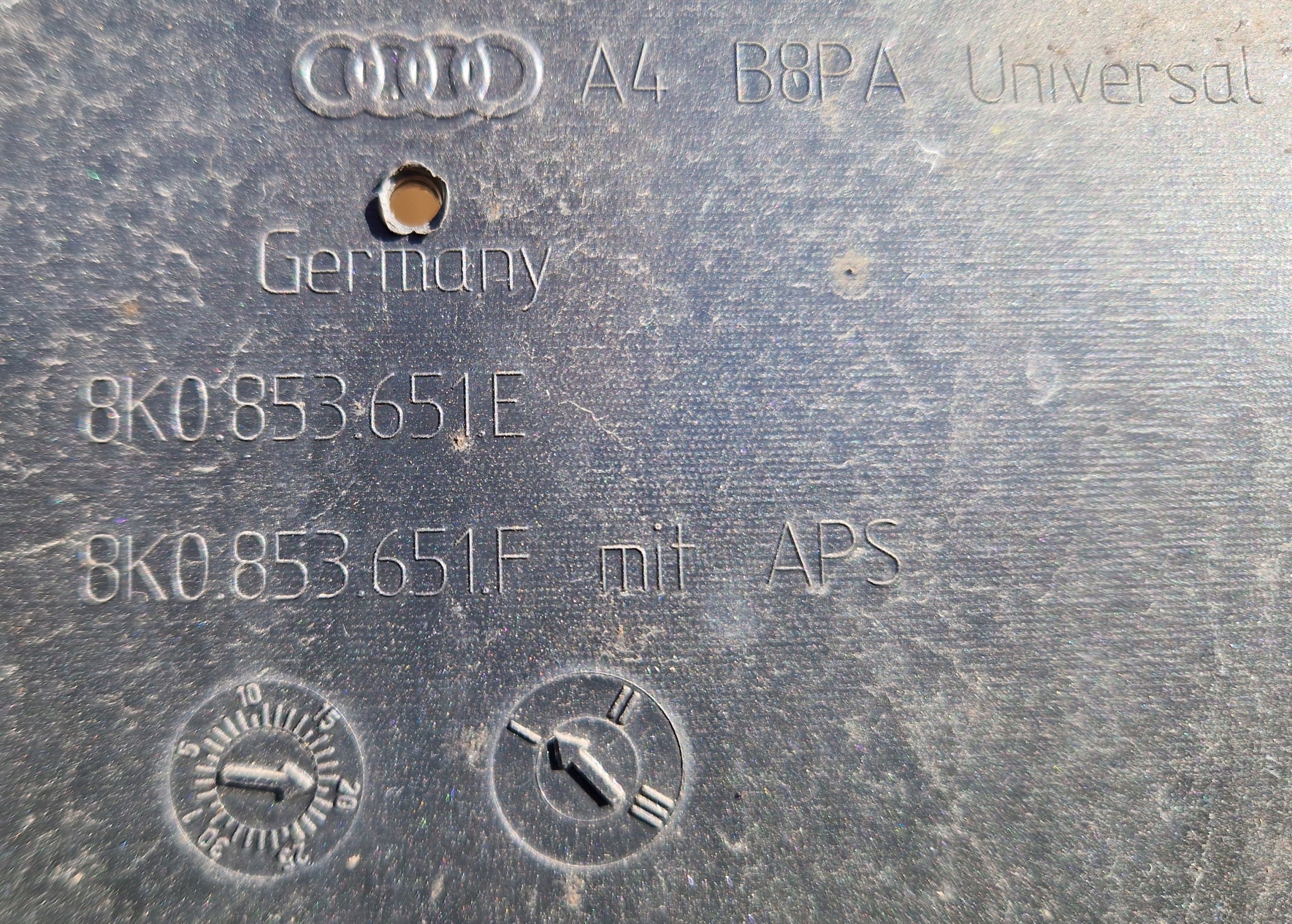 Audi A4 B8 Kühlergrill FRONTGRILL Kühlergitter 8K0853651E - Thumbnail 10