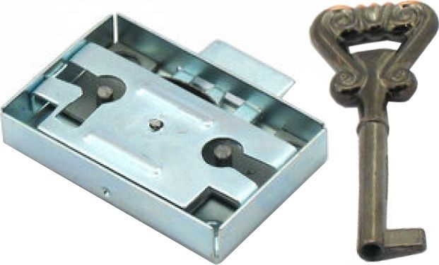 

Zamek meblowy nakładany 30mm