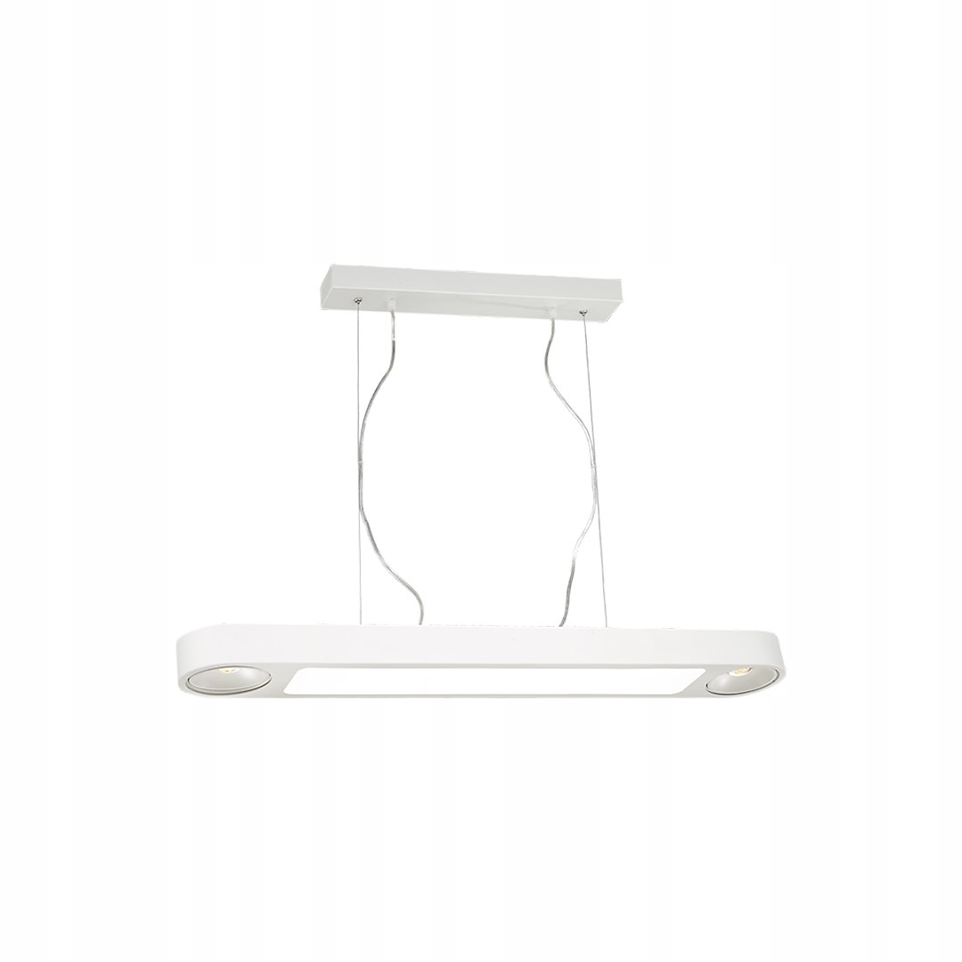 Závesná lampa Milagro Luce Biela 40W teplá 3000K IP20