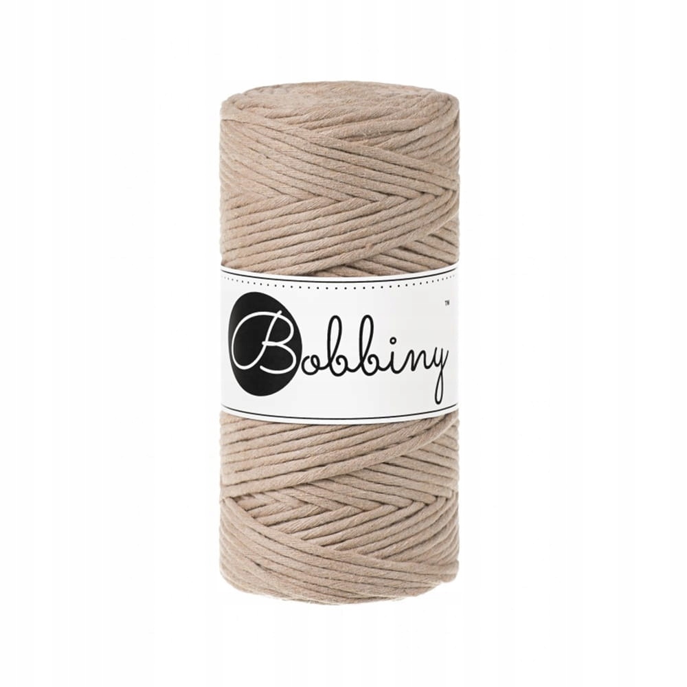 Sand Macrame Cord 3mm 100m