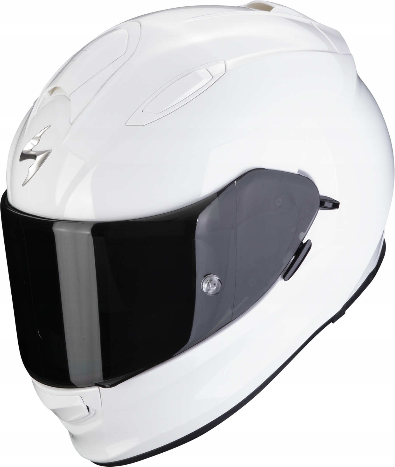 Integrálna motocyklová prilba Scorpion EXO-491 Solid biela L