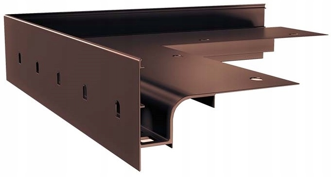 Narożnik zewnętrzny 90 stopni do systemu Renoplast W30 Brązowy