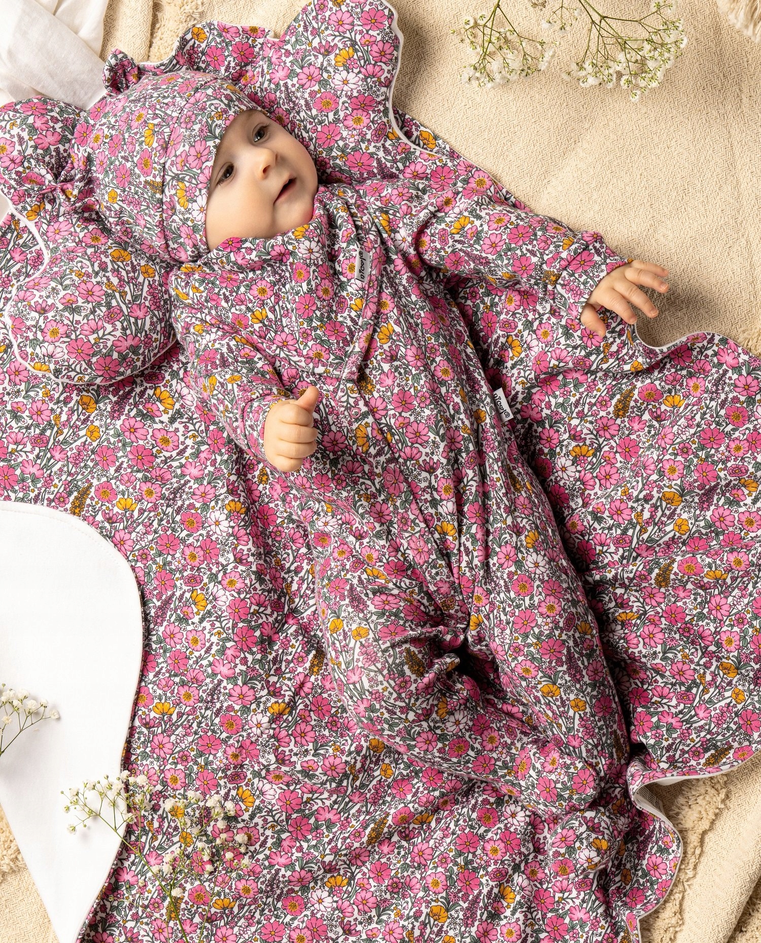 Śpiochy niemowlęce dla dziewczynki Nicol Lea Wiek dziecka 0 +